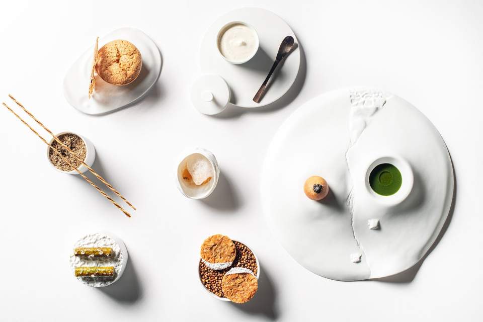 Le Sarkara restaurant pâtissier gastronomique 2 étoiles Michelin par Sébastien Vauxion à Courchevel 1850 au K2 Palace