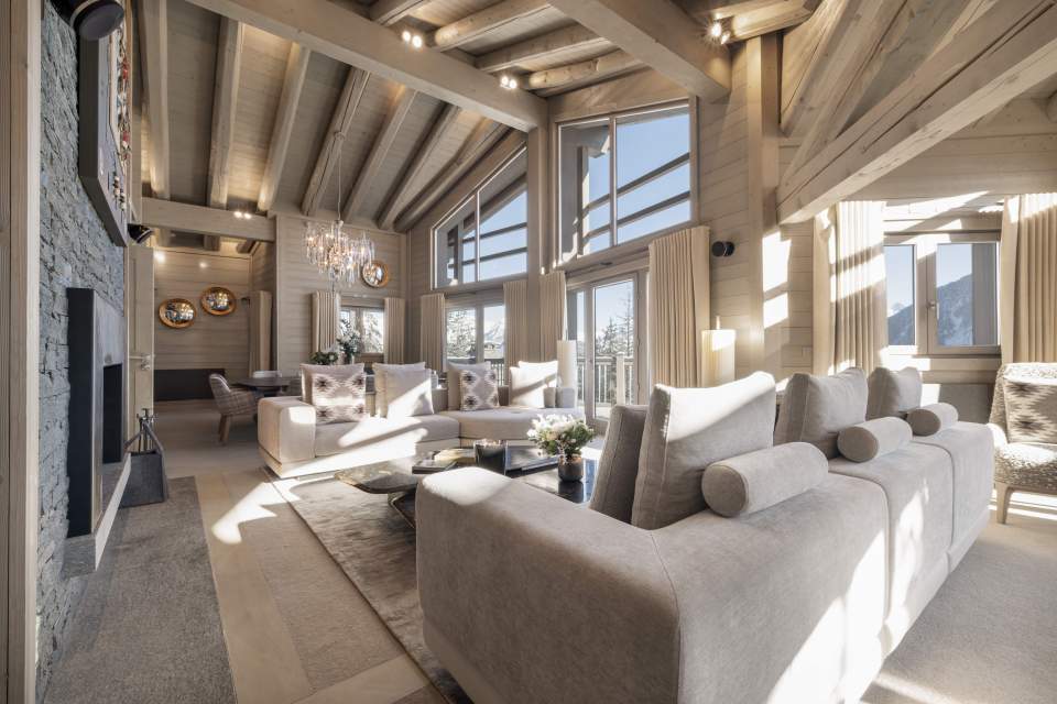 Le K2 Palace hôtel de luxe à Courchevel 1850 chalet privé